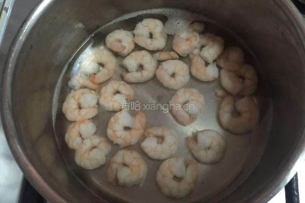 虾仁炝香芹的做法图解4
