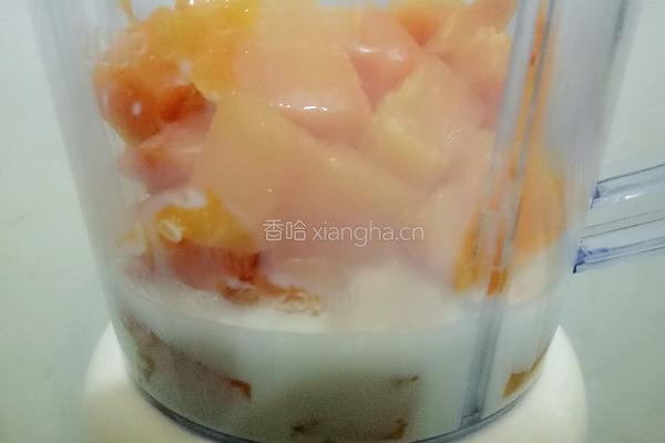 瘦身花生红薯牛奶汤的做法图解6