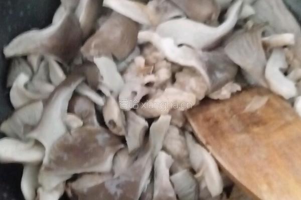 蘑菇炒肉片的做法图解5