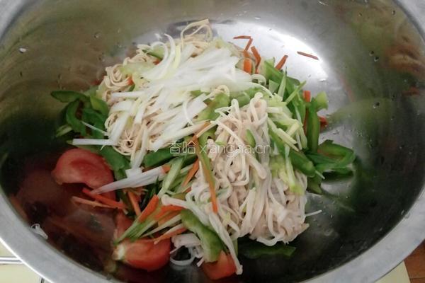 凉拌豆腐皮的做法图解7