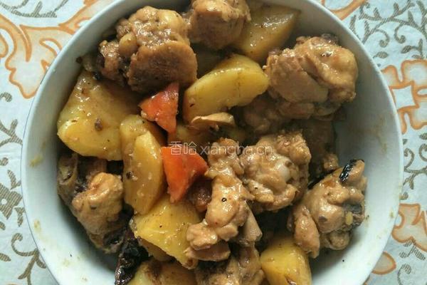 鸡肉烧土豆的做法图解6