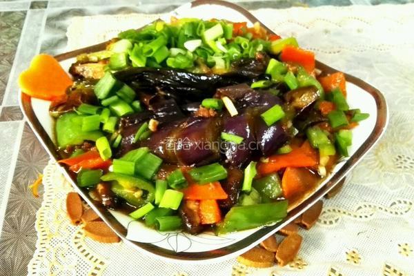 香菇茄子的做法图解9