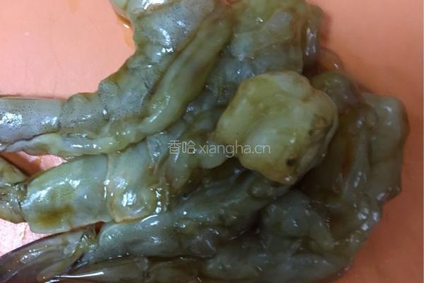 虾仁焗饭的做法图解2