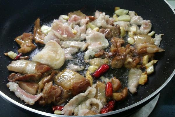 家常嫩藕炒肉的做法图解5