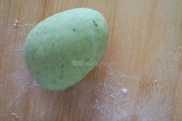 菠菜汁招财蛙的做法图解5