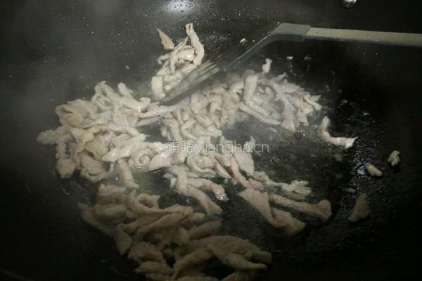 雪菜肉丝面的做法图解4