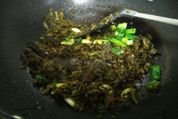 雪菜肉丝面的做法图解6