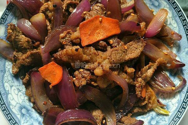 小炒牛肉的做法图解5