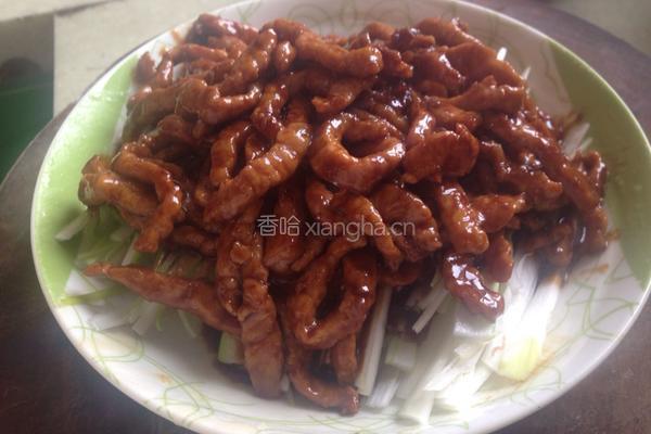冒牌京酱肉丝的做法图解11