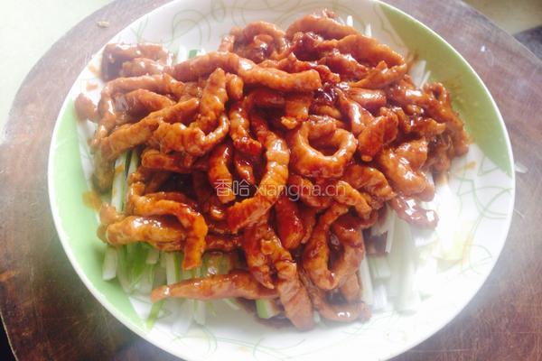 冒牌京酱肉丝的做法图解12