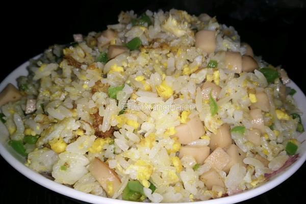 家常蛋炒饭的做法图解7