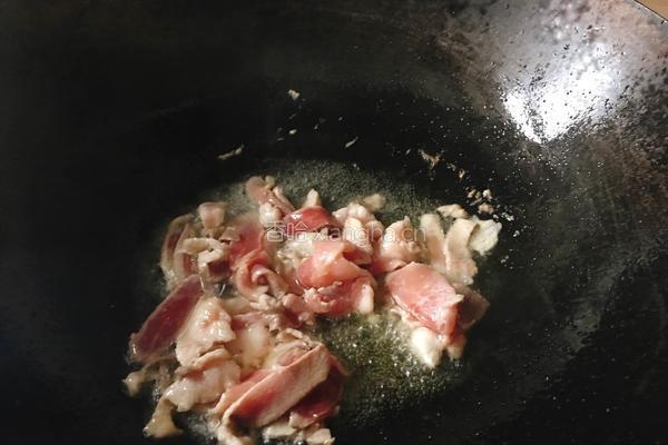 胡萝卜炒肉的做法图解4