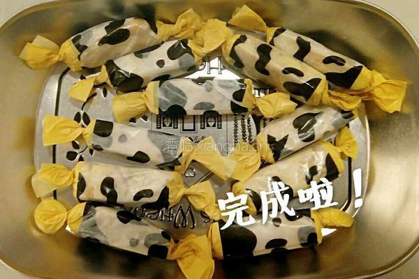 手工牛轧糖的做法图解7