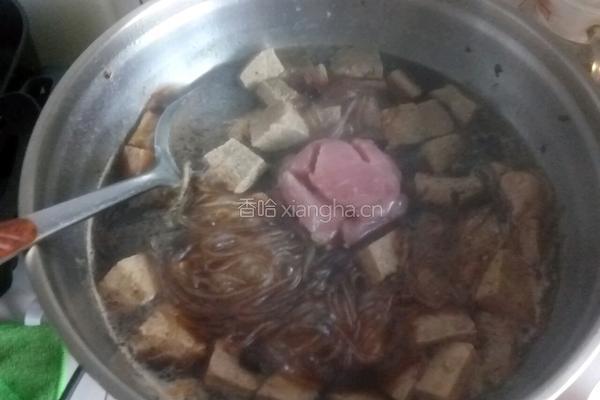 粉条炖冻豆腐的做法图解8