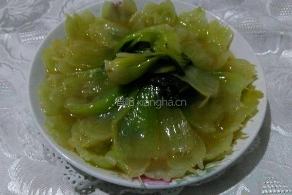 爆炒油菜的做法图解7