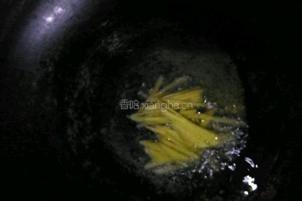 爆炒油菜的做法图解4