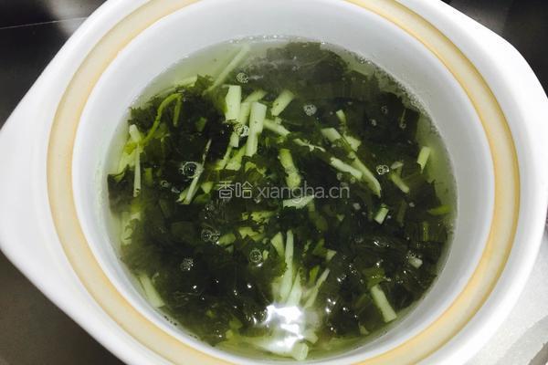 咸菜冬笋黄鱼羹的做法图解9