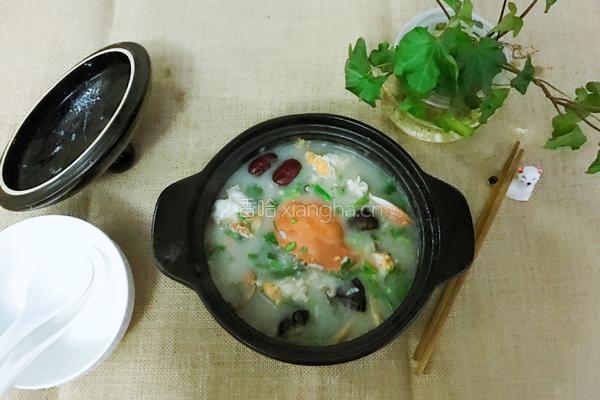 蟹肉粥的做法图解14
