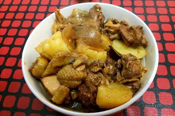 小鸡炖土豆粉条的做法图解8