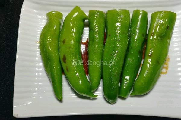 青椒酿肉的做法图解6