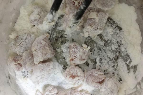 菠萝咕噜肉的做法图解5
