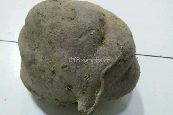红薯蒸大米饭的做法图解1