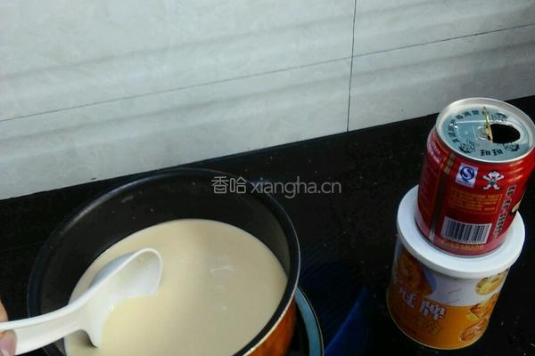 牛奶布丁的做法图解2