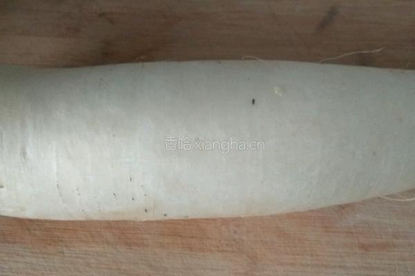 清口萝卜的做法图解1