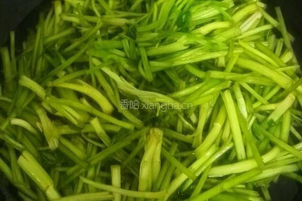 凉拌水芹的做法图解3