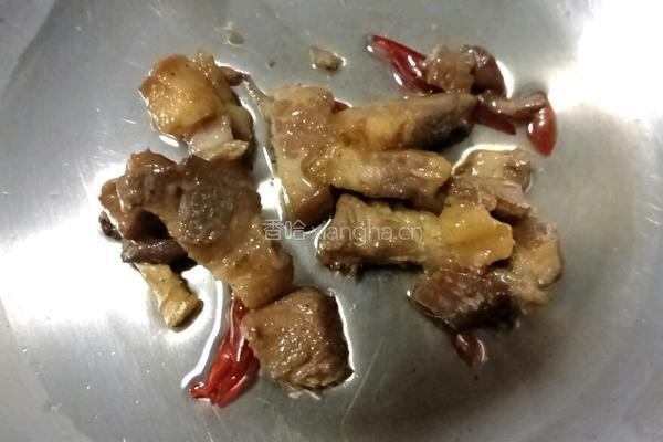 豆角炒肉的做法图解5