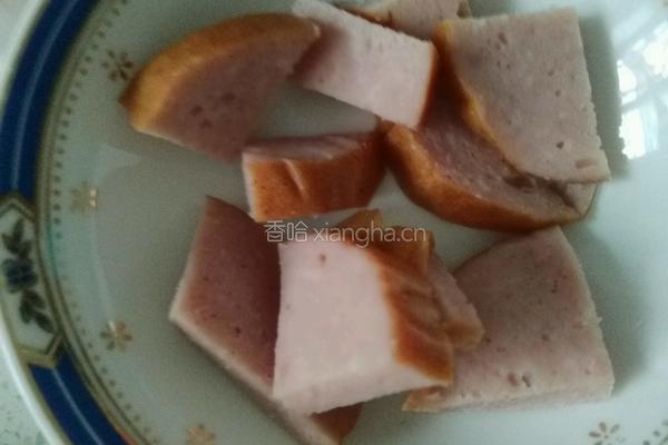 火腿拌青瓜的做法图解2