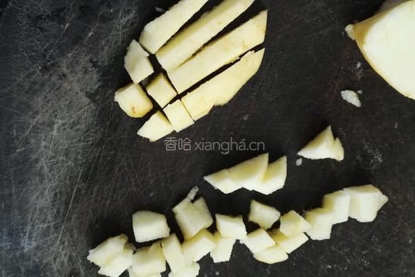 炼奶水果西米露的做法图解3