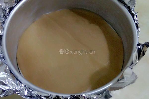 輕乳酪蛋糕(起士片版)8寸的做法图解1