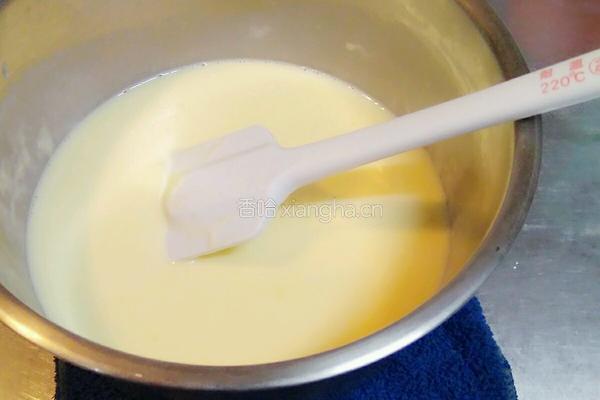 輕乳酪蛋糕(起士片版)8寸的做法图解4