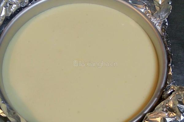 輕乳酪蛋糕(起士片版)8寸的做法图解15