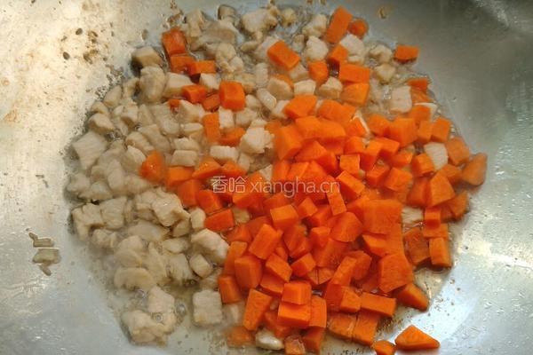 青椒炒鸡丁的做法图解5