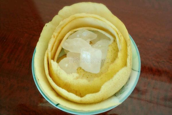 红果银耳冰糖雪梨羹的做法图解4