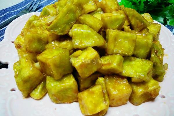 糖醋脆皮茄子的做法图解1