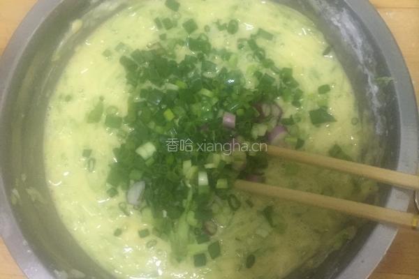 西葫芦饼的做法图解4