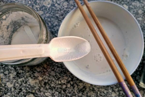 糯米鸡蛋饼的做法图解2