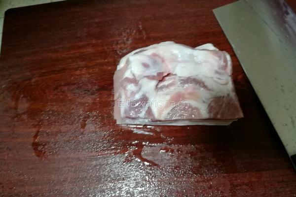 粉蒸五花肉的做法图解1