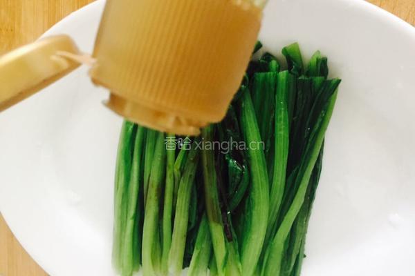 蒜蓉油麦菜的做法图解4