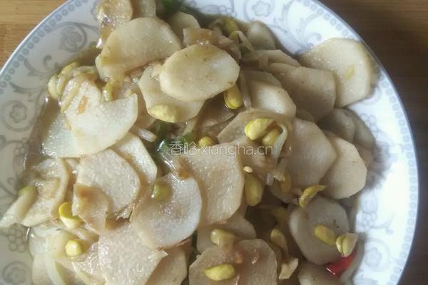 豆芽炒山药的做法图解7