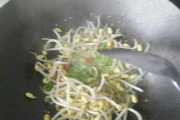豆芽炒山药的做法图解5