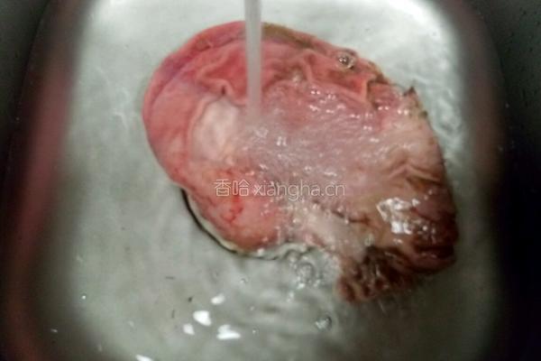 火爆肚头的做法图解1