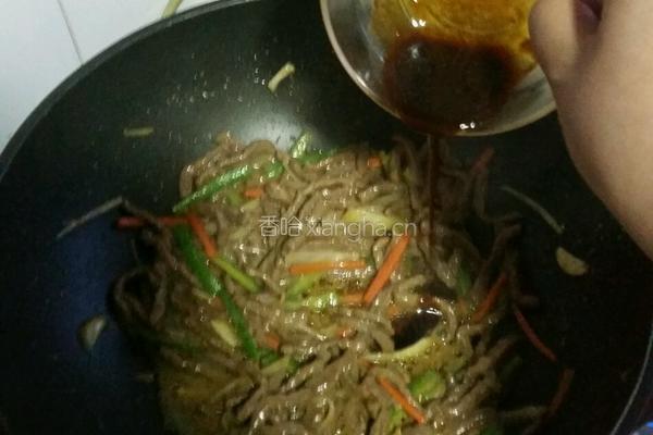 黑椒牛柳的做法图解7
