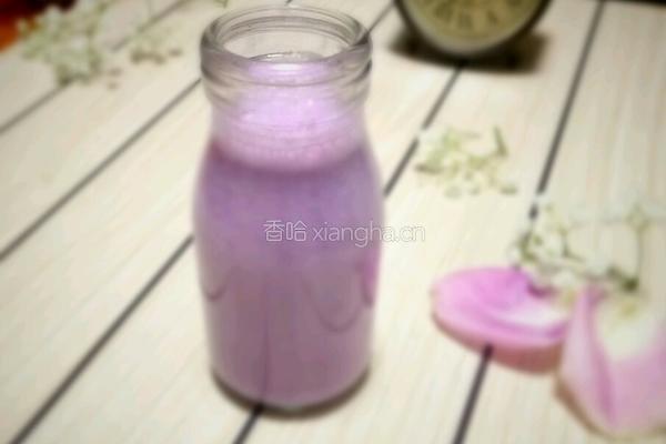 紫薯奶昔的做法图解9