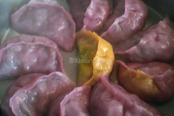 彩色蔬菜汁饺子的做法图解9