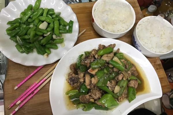 鸡腿炒青椒的做法图解6