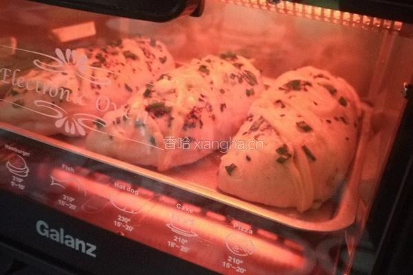 鱼肉松海苔排包的做法图解11